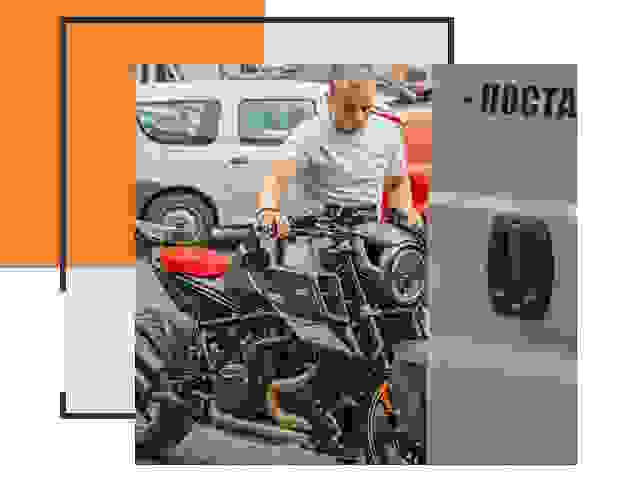 Перевозка мотоцикла по России - Услуги Перевозка-Крп